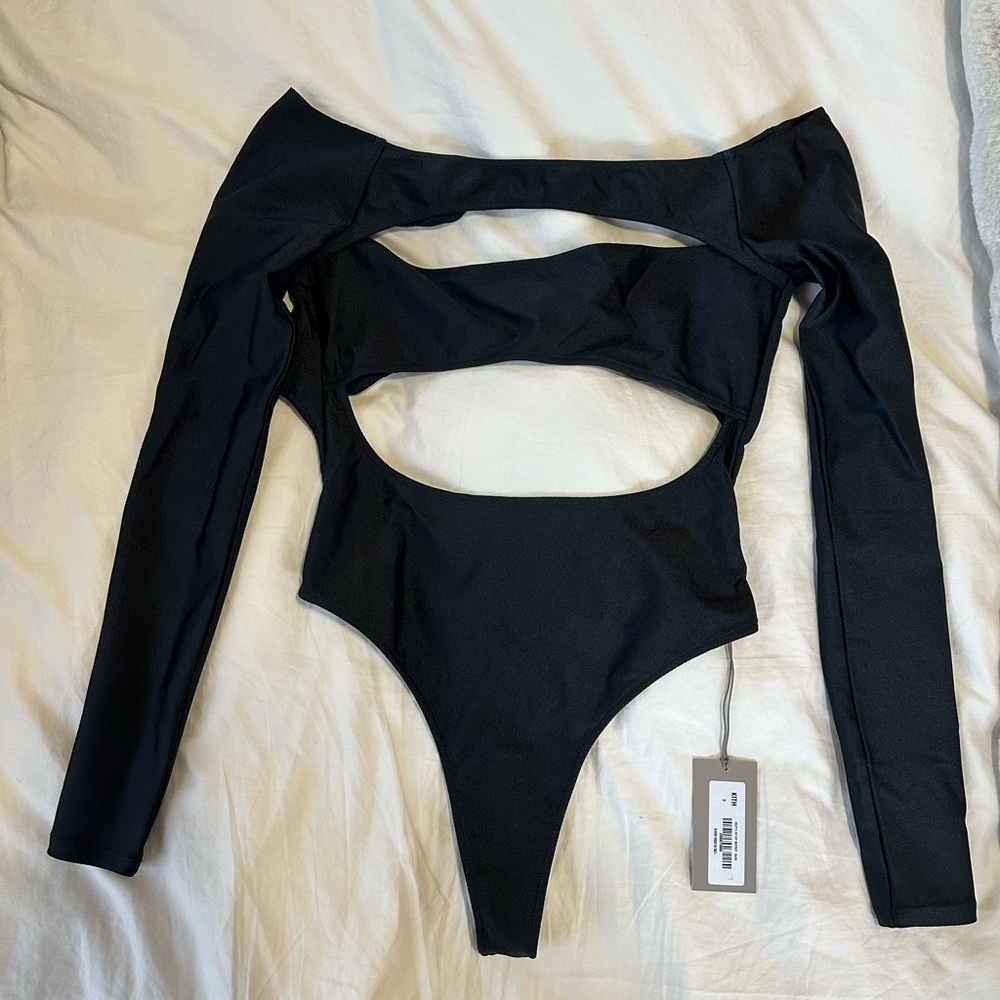Kith Black Cutout Bodysuit - Picture 5 of 6